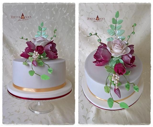 60th-birthday-flower-bouquet-cake-by-tortolandia-cakesdecor