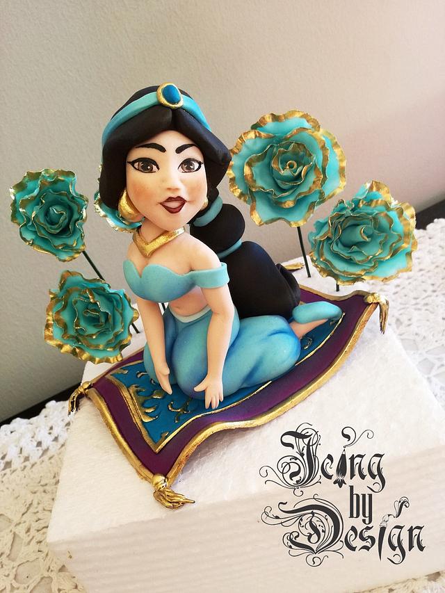 Princess Jasmin Decorated Cake by Jennifer CakesDecor