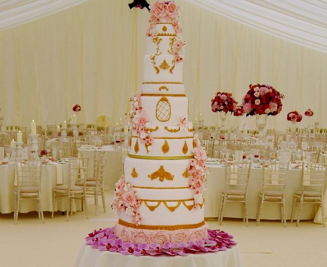 12 tier Wedding cake