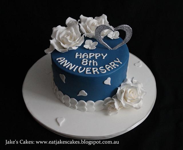 Wholesale 8th Birthday or Anniversary Wedding Cake Topper