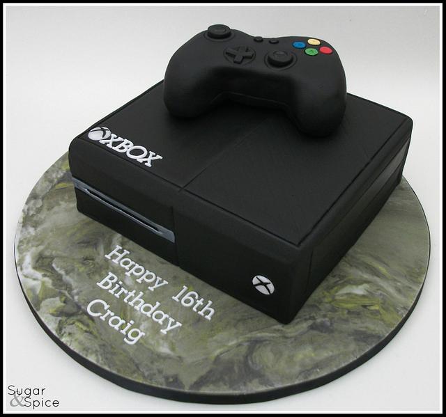 Xbox Gaming Cake by bakisto - the cake company in lahore