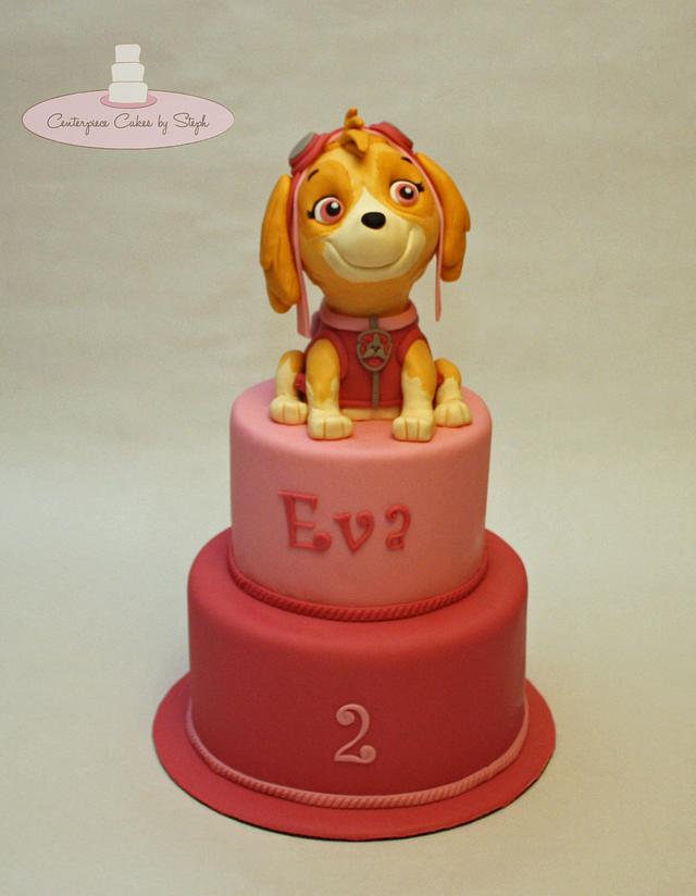 Skye!! Paw Patrol - Cake by Centerpiece Cakes By Steph - CakesDecor