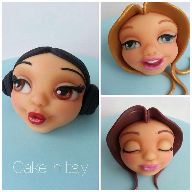 Face expressions Decorated Cake by Cake in Italy CakesDecor