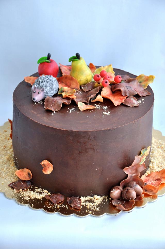 Autumn cake - Decorated Cake by CakesVIZ - CakesDecor