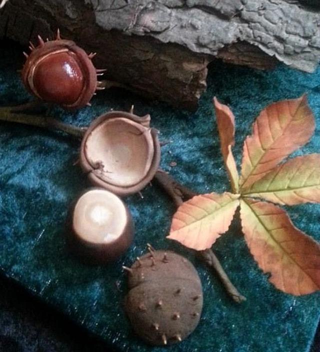 Woodland Autumn. Sugar Arrangement Cake by La Lavande CakesDecor