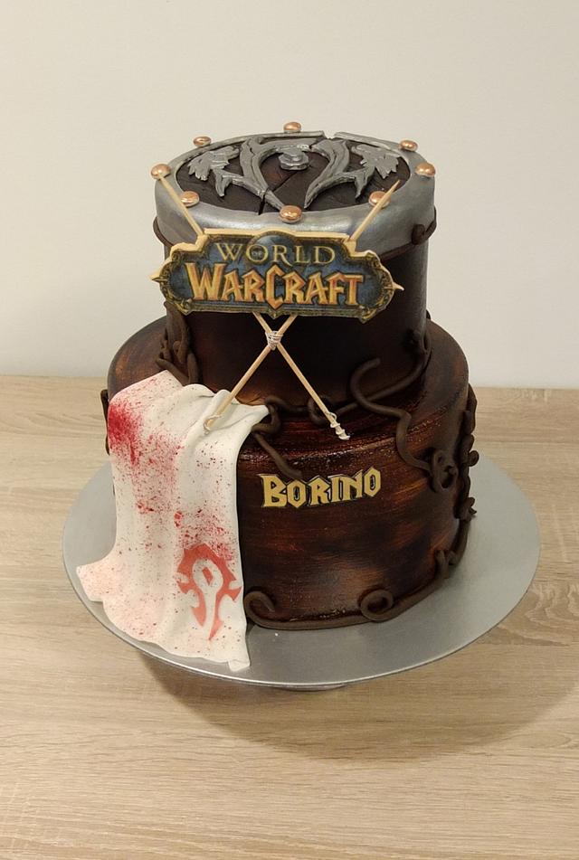 World Of Warcraft Cake By Sweet Architect Cakesdecor World Of Warcraft Cake By Sweet Architect Cakesdecor