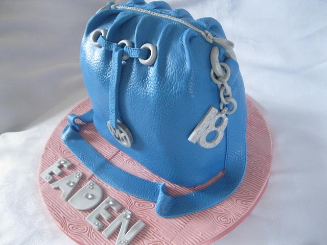 18th mk bag - Decorated Cake by jen lofthouse - CakesDecor