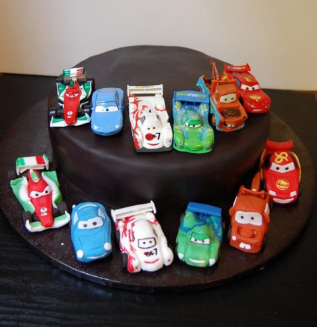 Cars 2 birthday cake - Cake by funni - CakesDecor