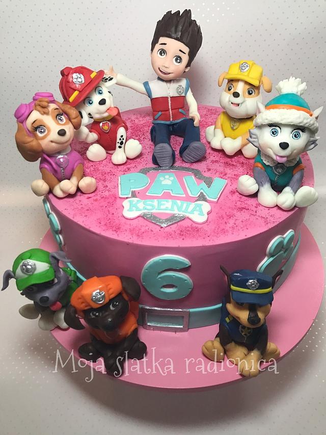 Paw patrol cake - Decorated Cake by Branka Vukcevic - CakesDecor