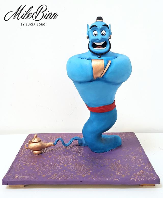 Aladding Genie Standing Cake