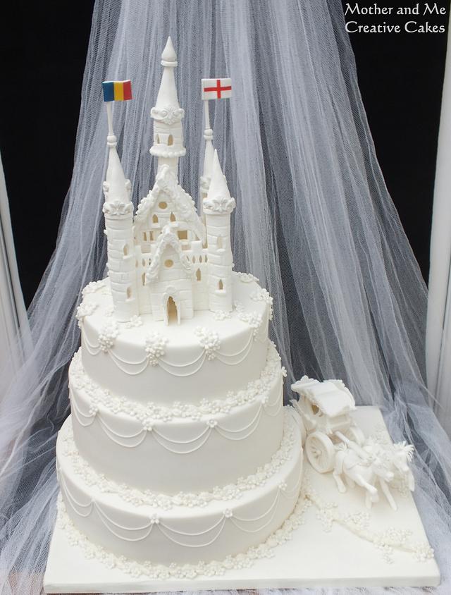 Sugar Fairytale Castle Cake Topper - Tutorial by Yeners Way - YouTube