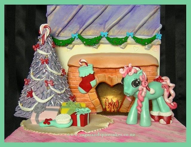 My little Minty Pony - "Bake a Christmas Wish" Collaboration 