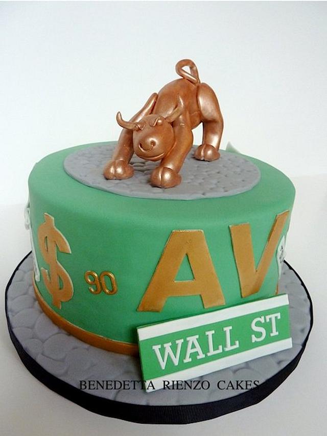 Show me the money! Bull Market Cake.