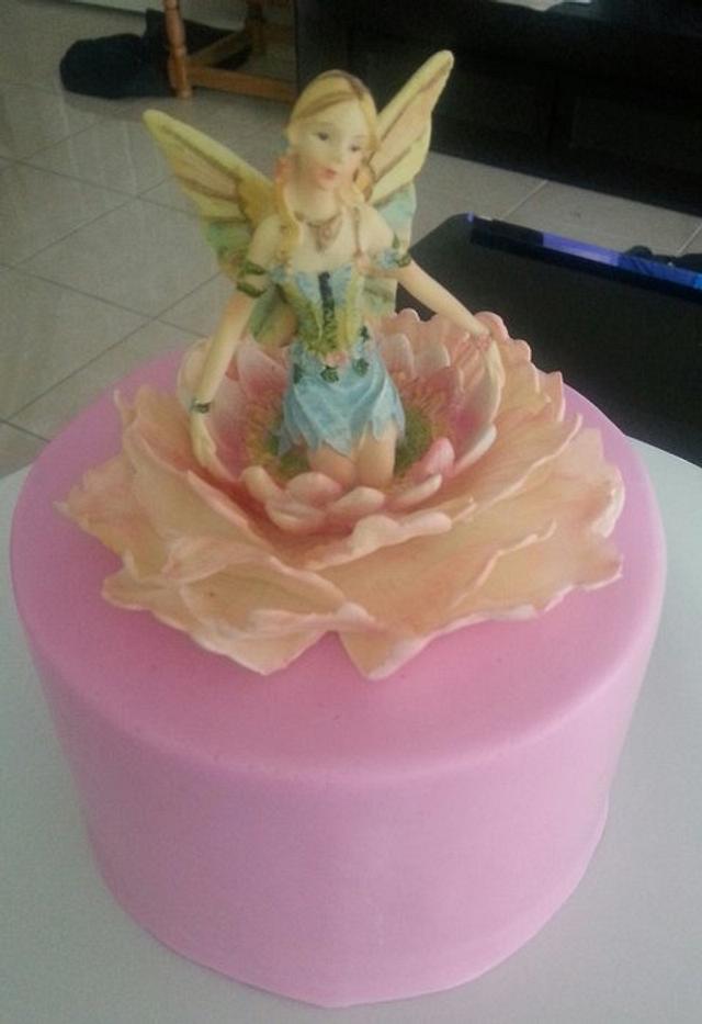 Pink Fairy - Decorated Cake by Sini's Cakery - CakesDecor