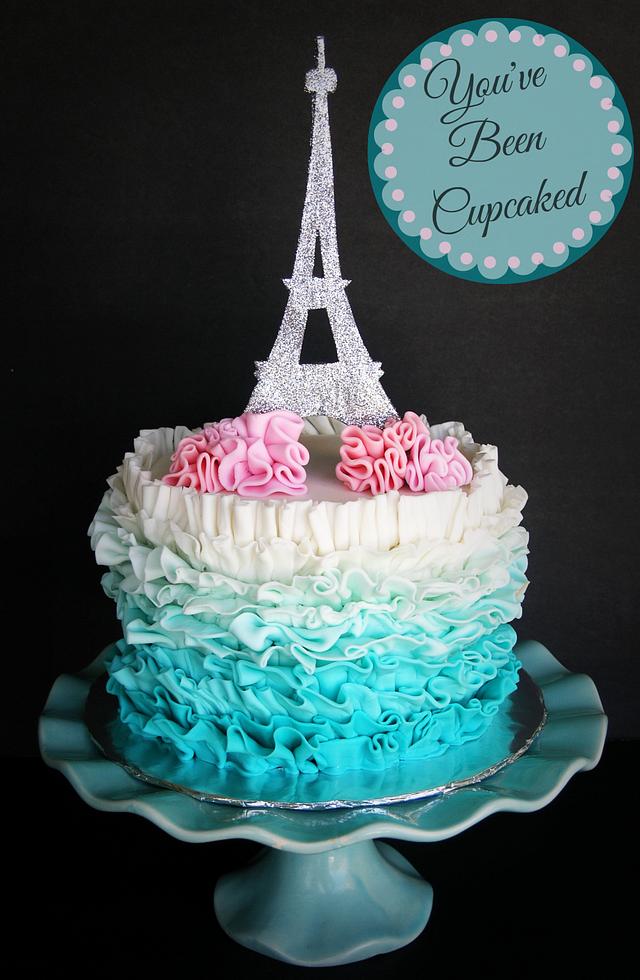 Joyeux Premier Anniversaire Oh La La Cake By You Ve Cakesdecor