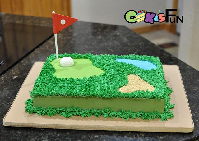 Golf Grooms cake