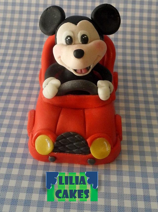 mickey mouse cake topper figurines