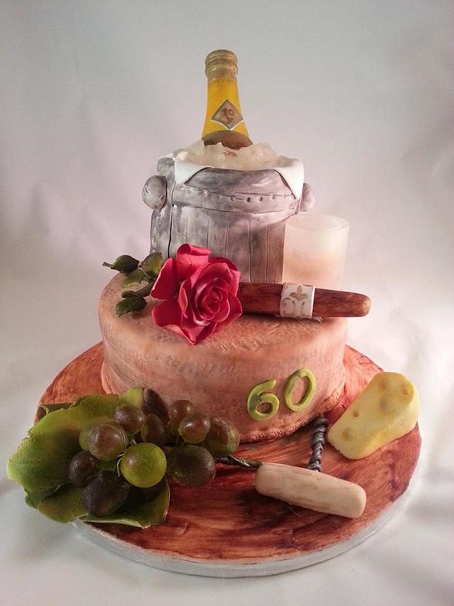 Birthday Cake for a man - Cake by Daniela - CakesDecor