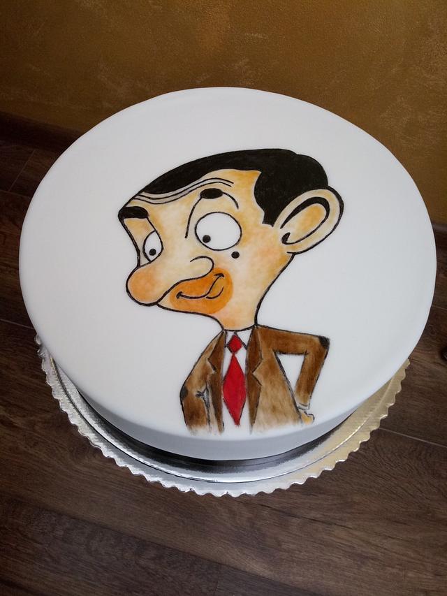 Cake Mr. Bean - Decorated Cake by Moniena - CakesDecor