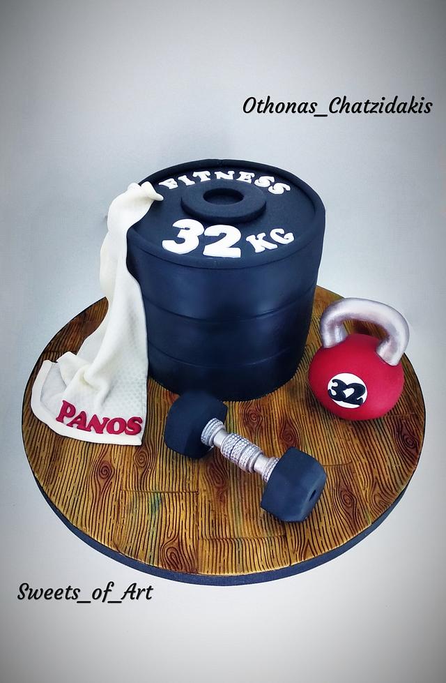 Gym Cake - Cake by Othonas Chatzidakis - CakesDecor