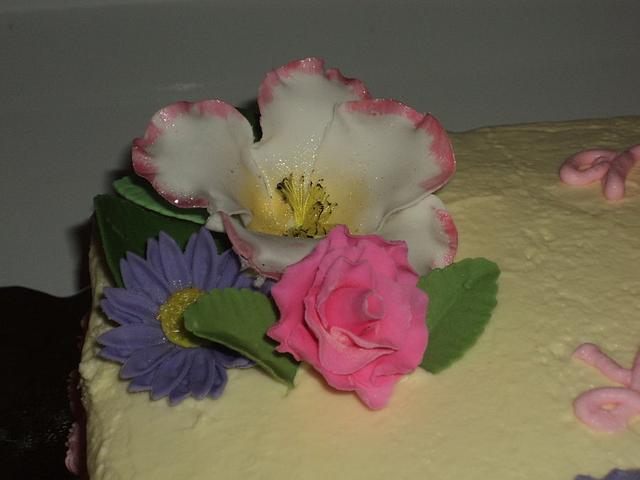 50th Birthday Bra Cake