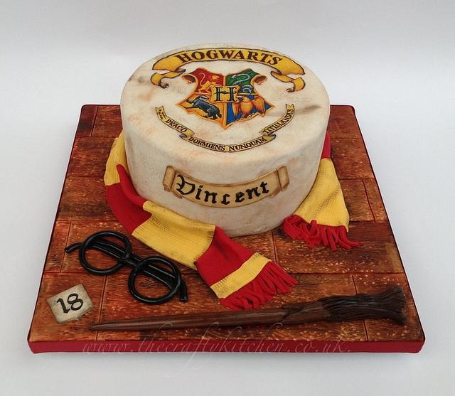 Harry Potter Birthday Cake Cake By The Crafty Kitchen Cakesdecor