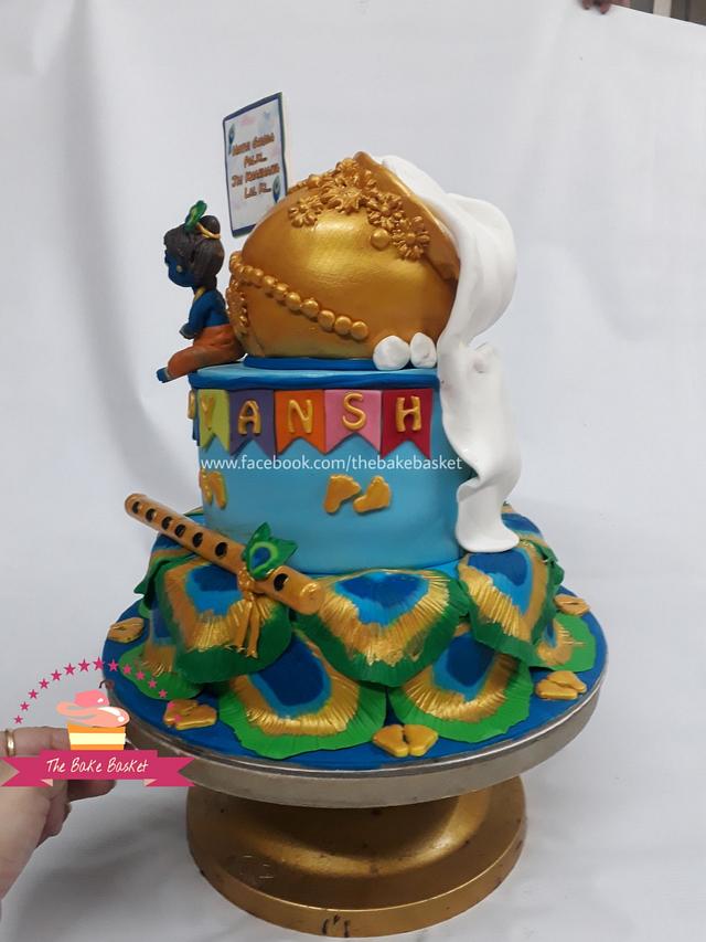 Krishna Cake Cake by Neha Binnany CakesDecor