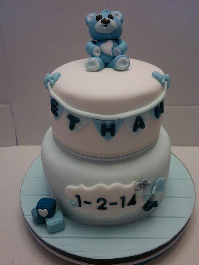 Teddy bear for Ethan - Decorated Cake by AWG Hobby Cakes - CakesDecor