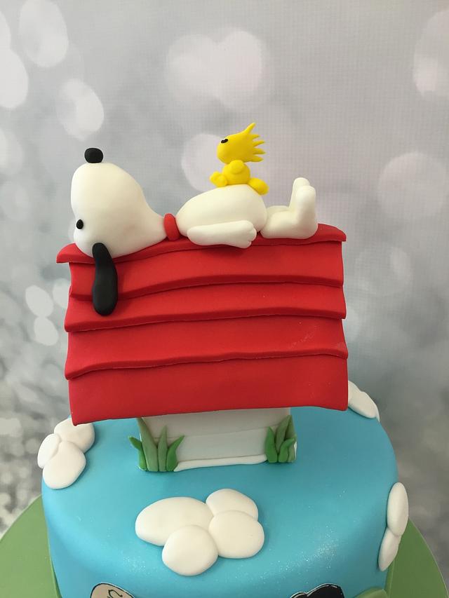 Snoopy And Woodstock Cake By The Cake Lady Cakesdecor