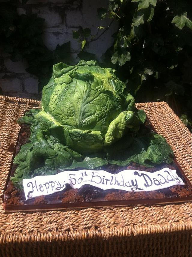 cabbage or cake !! Decorated Cake by homemade with love CakesDecor