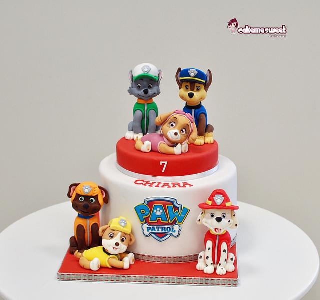 Paw patrol cake - Decorated Cake by Naike Lanza - CakesDecor