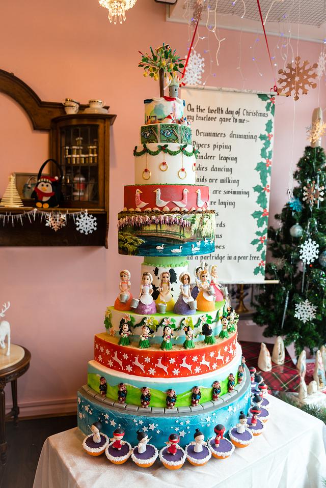 The Twelve Days of Christmas - Decorated Cake by Melanie - CakesDecor