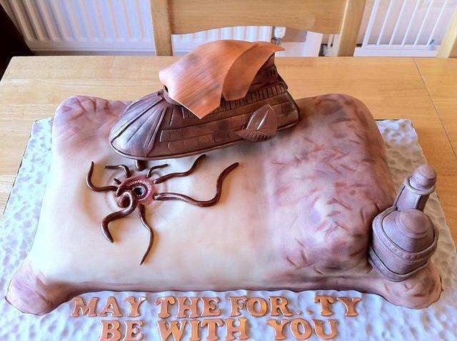 Star Wars themed cake