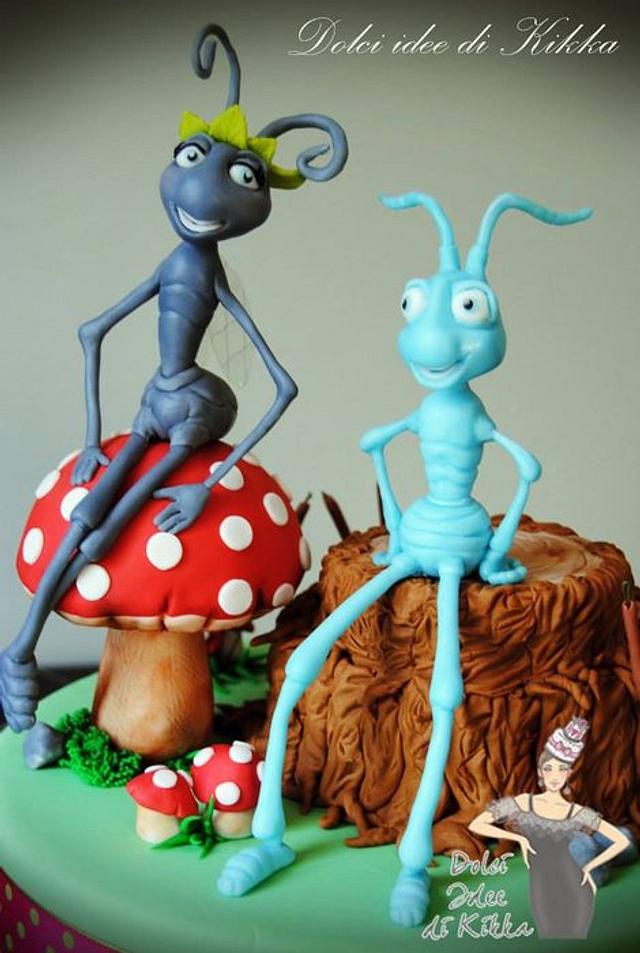 A Bug's Life cake - Decorated Cake by Francesca Kikka - CakesDecor