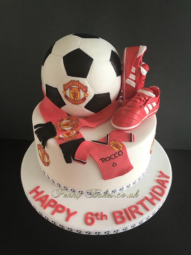 The Football Boots Cake!