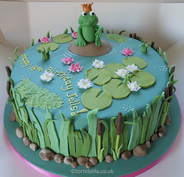 Frog Prince - Decorated Cake by tortebella - CakesDecor