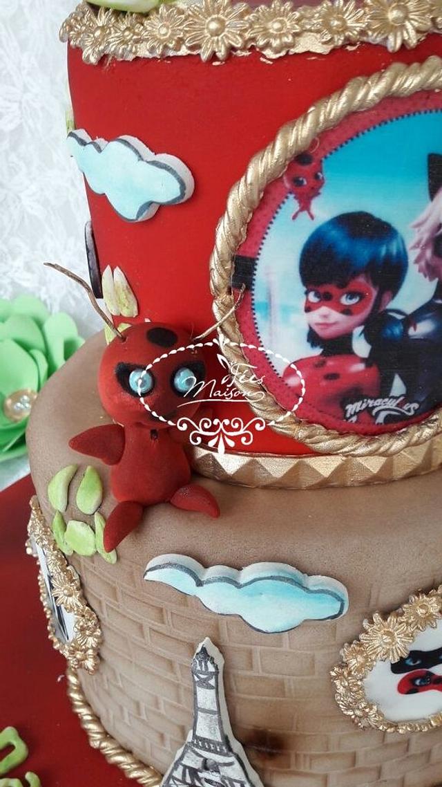 Miraculous cake - Cake by Fées Maison (AHMADI) - CakesDecor