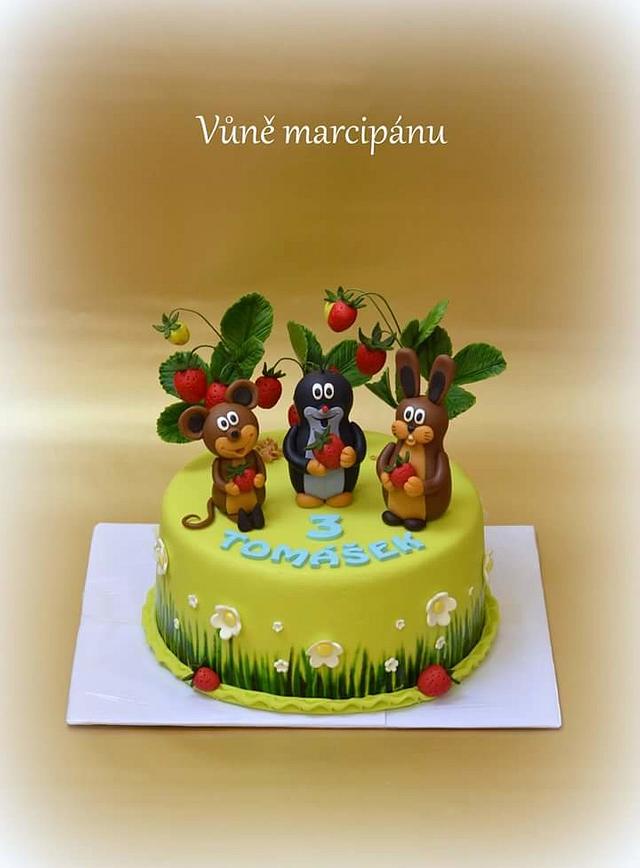 Mole and friends - cake by vunemarcipanu - CakesDecor