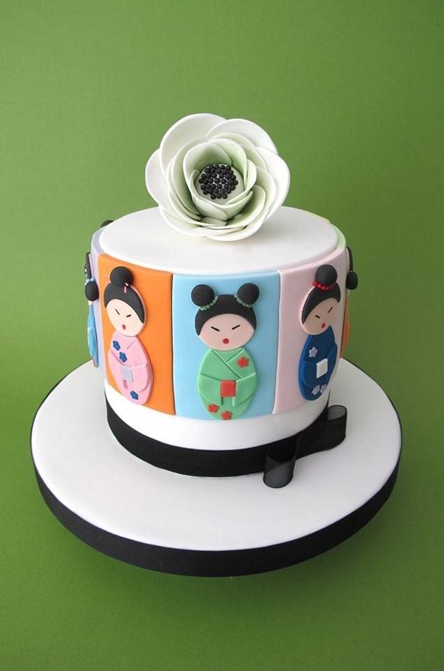 Oriental inspiration - Cake by Raquel Casero Losa - CakesDecor