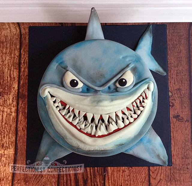 Bruce - Shark Birthday Cake