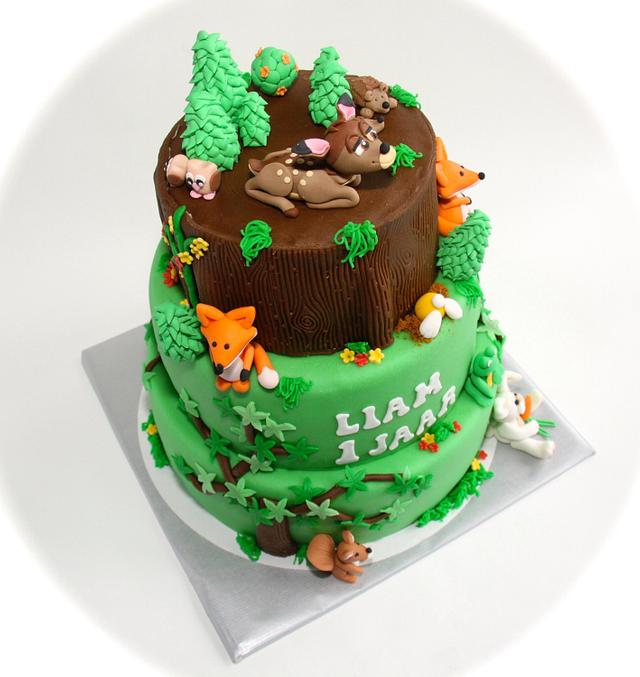 Forest cake Decorated Cake by Donnay CakesDecor