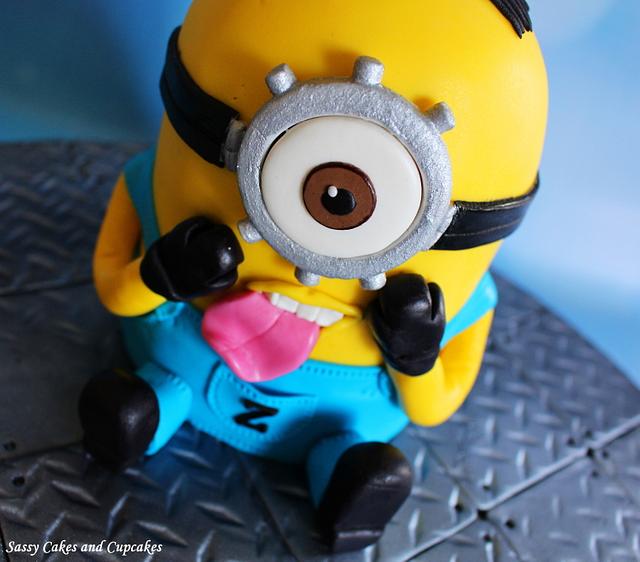 Cheeky Minion - Cake by Sassy Cakes and Cupcakes (Anna) - CakesDecor