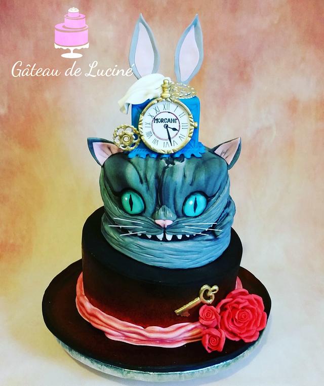 Alice Through The Looking Glass Cake By Gateau De Cakesdecor Alice Through The Looking Glass Cake By Gateau De Cakesdecor