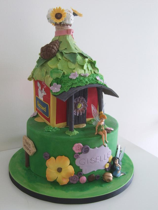 Amazing Fairy House CAKE - How To Make by Cakes StepbyStep - YouTube
