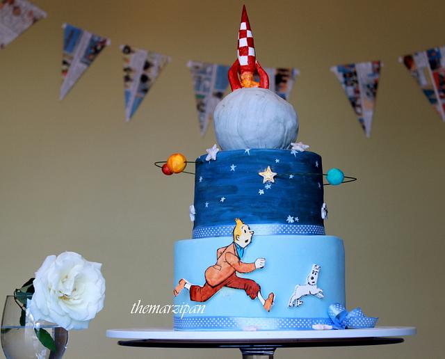 Tintin Cake By Vidya Cakesdecor