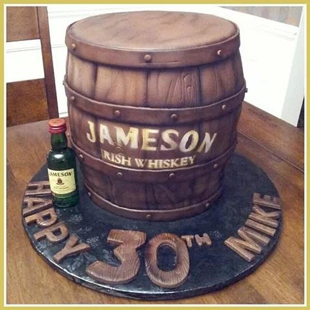 Jameson Whiskey Label Edible Icing Topper 07 – the caker online