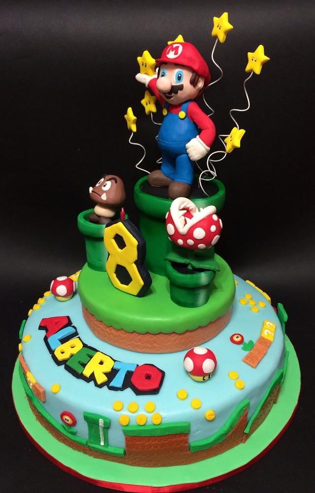 Super Mario Cake - Cake by Davide Minetti - CakesDecor