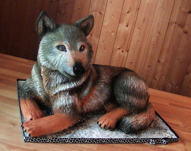 Wolf Cake by Eliska CakesDecor Wolf Cake by Eliska CakesDecor