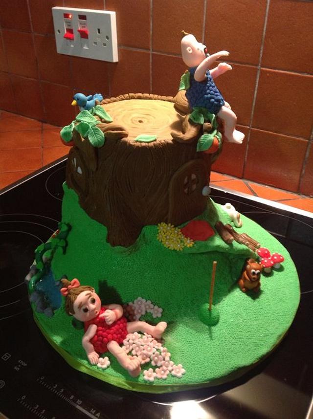 Fruit fairies! Cake by Minime CakesDecor