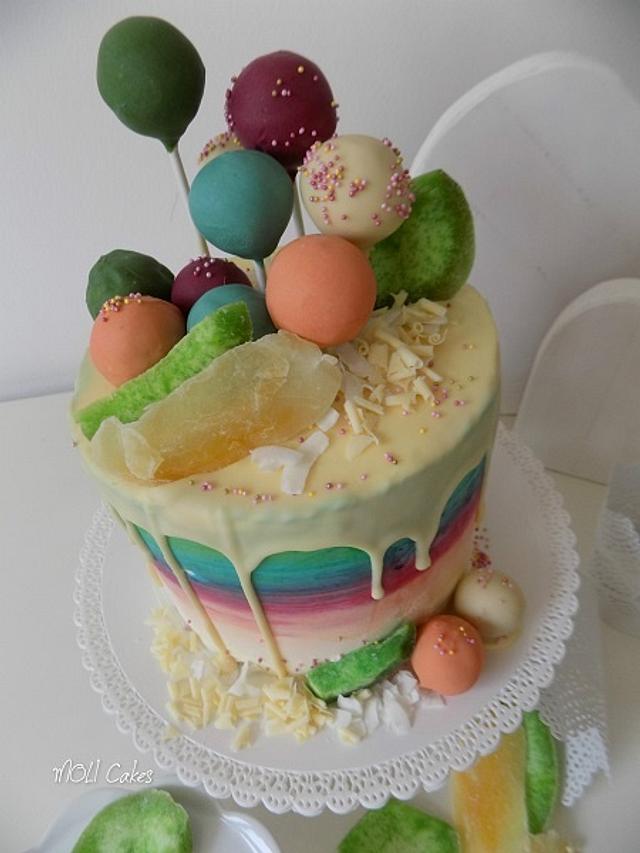 Colour cake - Cake by MOLI Cakes - CakesDecor